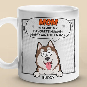 Our Task Must Be To Free Ourselves - Dog & Cat Personalized Custom Mug - Mother's Day, Gift For Pet Owners, Pet Lovers