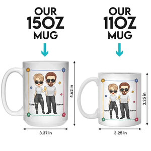 You And I Are Siblings - Family Personalized Custom Mug - Gift For Family Members, Siblings, Brothers, Sisters