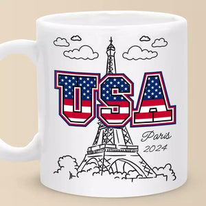 Never Let The Fear Of Striking Out Get In Your Way - Olympics Mug - Olympics Vacation, Gift For Family Members, Best Friends