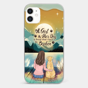 Unconditional Fur-love - Dog Personalized Custom Clear Phone Case - Gift For Pet Owners, Pet Lovers