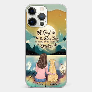 Unconditional Fur-love - Dog Personalized Custom Clear Phone Case - Gift For Pet Owners, Pet Lovers