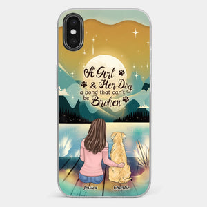 Unconditional Fur-love - Dog Personalized Custom Clear Phone Case - Gift For Pet Owners, Pet Lovers