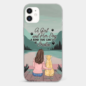 Tails Of Love - Dog Personalized Custom Clear Phone Case - Gift For Pet Owners, Pet Lovers