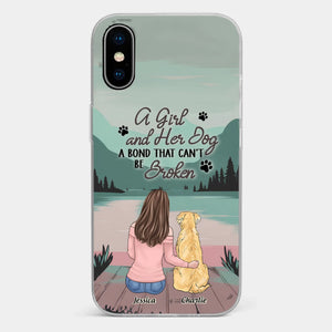 Tails Of Love - Dog Personalized Custom Clear Phone Case - Gift For Pet Owners, Pet Lovers