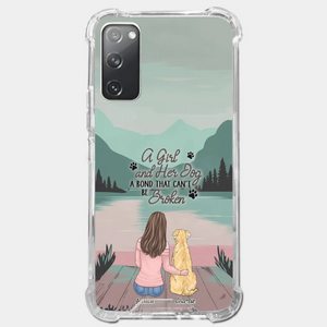 Tails Of Love - Dog Personalized Custom Clear Phone Case - Gift For Pet Owners, Pet Lovers