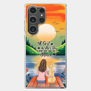 Paw-some Love - Dog Personalized Custom Clear Phone Case - Gift For Pet Owners, Pet Lovers