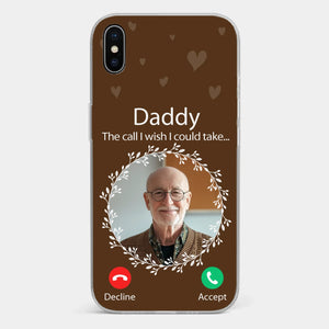 Custom Photo Your Love Will Never Fade - Memorial Personalized Custom Clear Phone Case - Sympathy Gift For Family Members