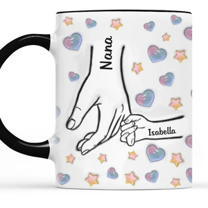 Family Bonds That Last Forever - Family Personalized Custom 3D Inflated Effect Printed Accent Mug - Mother's Day Gift For Mom, Grandma