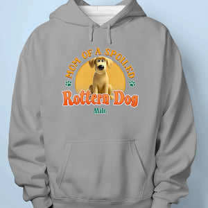 Spoiled Rotten & Loving Every Minute - Dog Personalized Custom Unisex T-shirt, Premium T-shirt, Hoodie - Gift For Pet Owners, Pet Lovers