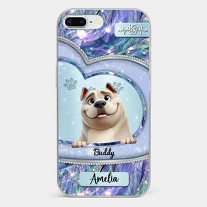 Life Is Better With A Dog - Dog Personalized Custom Clear Phone Case - Gift For Pet Owners, Pet Lovers