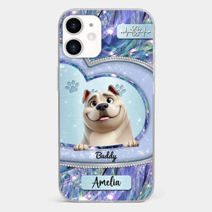 Life Is Better With A Dog - Dog Personalized Custom Clear Phone Case - Gift For Pet Owners, Pet Lovers