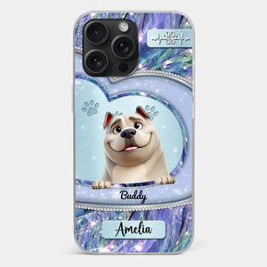 Life Is Better With A Dog - Dog Personalized Custom Clear Phone Case - Gift For Pet Owners, Pet Lovers