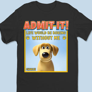 Fur And Love All Around - Dog Personalized Custom Unisex T-shirt, Premium T-shirt, Hoodie - Gift For Pet Owners, Pet Lovers