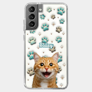 Custom Photo Cuteness Overload In Every Call - Dog & Cat Personalized Custom 3D Inflated Effect Printed Clear Phone Case - Gift For Pet Owners, Pet Lover