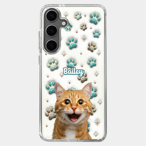 Custom Photo Cuteness Overload In Every Call - Dog & Cat Personalized Custom 3D Inflated Effect Printed Clear Phone Case - Gift For Pet Owners, Pet Lover