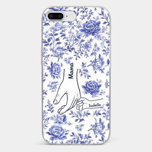 Love Grows In Every Moment - Family Personalized Custom Clear Phone Case - Mother's Day, Gift For Mom, Grandma