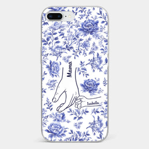 Love Grows In Every Moment - Family Personalized Custom Clear Phone Case - Mother's Day, Gift For Mom, Grandma