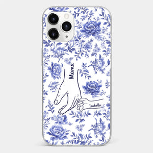 Love Grows In Every Moment - Family Personalized Custom Clear Phone Case - Mother's Day, Gift For Mom, Grandma