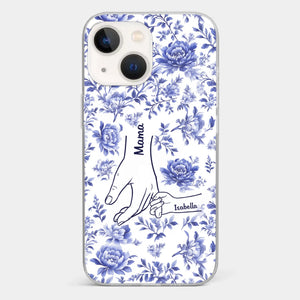 Love Grows In Every Moment - Family Personalized Custom Clear Phone Case - Mother's Day, Gift For Mom, Grandma