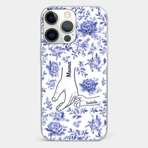 Love Grows In Every Moment - Family Personalized Custom Clear Phone Case - Mother's Day, Gift For Mom, Grandma