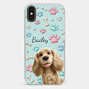 My Forever Best Friend - Dog Personalized Custom Clear Phone Case - Gift For Pet Owners, Pet Lovers