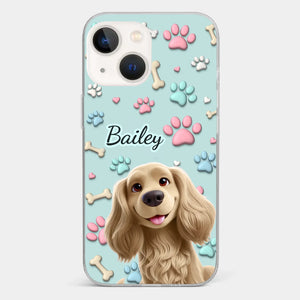 My Forever Best Friend - Dog Personalized Custom Clear Phone Case - Gift For Pet Owners, Pet Lovers