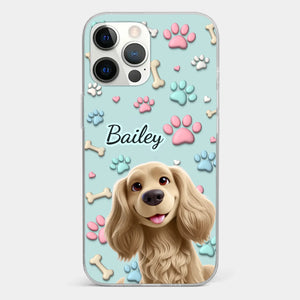My Forever Best Friend - Dog Personalized Custom Clear Phone Case - Gift For Pet Owners, Pet Lovers