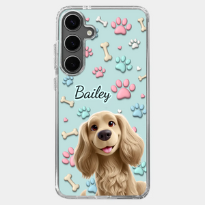 My Forever Best Friend - Dog Personalized Custom Clear Phone Case - Gift For Pet Owners, Pet Lovers