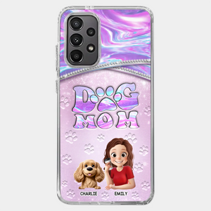 Dog Mom Mode, Always On - Dog Personalized Custom Clear Phone Case - Mother's Day, Gift For Pet Owners, Pet Lovers