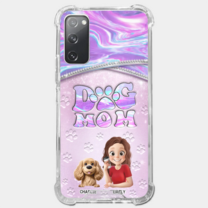Dog Mom Mode, Always On - Dog Personalized Custom Clear Phone Case - Mother's Day, Gift For Pet Owners, Pet Lovers