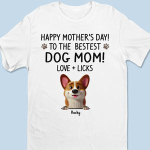 Love You More Than Treats - Dog Personalized Custom Unisex T-shirt, Premium T-shirt, Hoodie - Mother's Day, Gift For Pet Owners, Pet Lovers