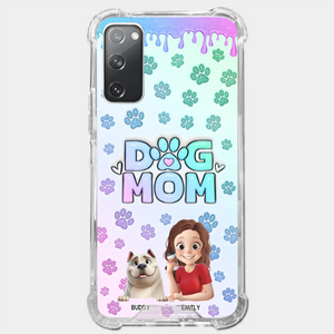 My Best Friend Has Paws - Dog Personalized Custom 3D Inflated Effect Printed Clear Phone Case - Gift For Pet Owners, Pet Lover