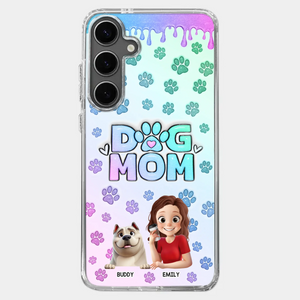 My Best Friend Has Paws - Dog Personalized Custom 3D Inflated Effect Printed Clear Phone Case - Gift For Pet Owners, Pet Lover