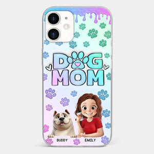 My Best Friend Has Paws - Dog Personalized Custom 3D Inflated Effect Printed Clear Phone Case - Gift For Pet Owners, Pet Lover