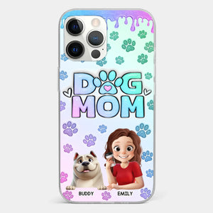 My Best Friend Has Paws - Dog Personalized Custom 3D Inflated Effect Printed Clear Phone Case - Gift For Pet Owners, Pet Lover