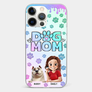 My Best Friend Has Paws - Dog Personalized Custom 3D Inflated Effect Printed Clear Phone Case - Gift For Pet Owners, Pet Lover