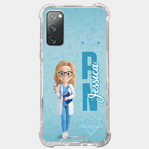 Not Just A Job, It's A Mission - Nurse Personalized Custom Clear Phone Case - Appreciation, Thank You Gift, Nurse Life, Doctor Life