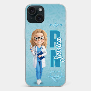 Not Just A Job, It's A Mission - Nurse Personalized Custom Clear Phone Case - Appreciation, Thank You Gift, Nurse Life, Doctor Life