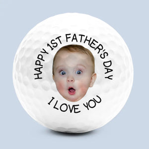 Custom Photo You’re The Best Swing In My Life
 - Family Personalized Custom Golf Ball - Father's Day,  Gift For Sport Lovers, Sport Players, Dad, Grandpa