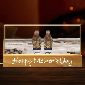 Your Love Lights Our World - Family Personalized Custom Acrylic Letters 3D LED Night Light - Father's Day, Gift For Dad, Grandpa