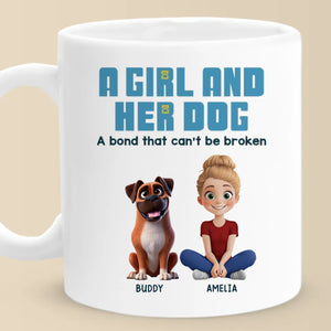 Custom Mug - Personalized Christmas Birthday Gifts For Dog Cat Lovers, Dog Dad And Mom, Cat Owners - Pets Make Lives Whole