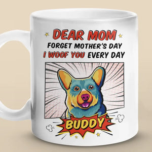 Dog Is God Spelled Backward - Dog Personalized Custom Mug - Mother's Day, Gift For Pet Owners, Pet Lovers