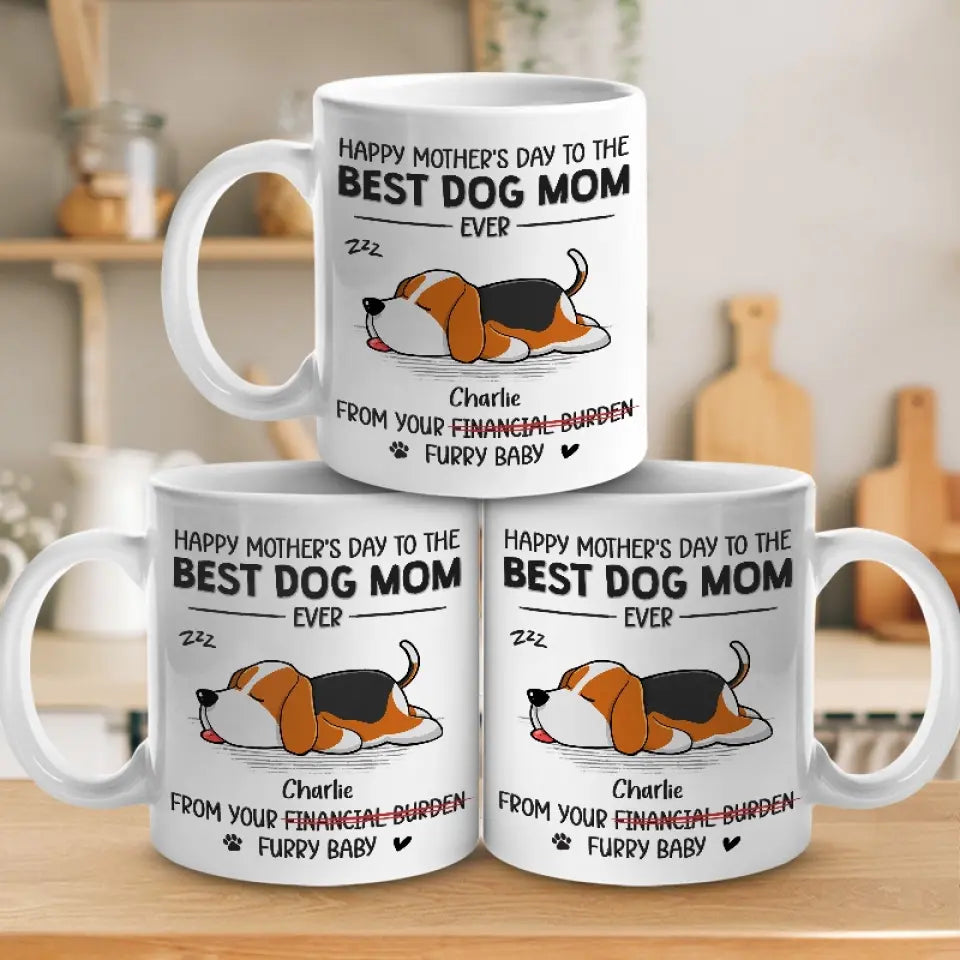 Special Gift From Your Furry Baby - Dog Personalized Custom Mug - Mother's Day, Gift For Pet Owners, Pet Lovers