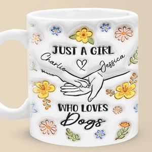 The Dog Is The God Of Frolic - Dog Personalized Custom 3D Inflated Effect Printed Mug - Mother's Day, Gift For Pet Owners, Pet Lovers