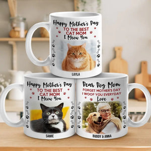 Custom Photo To One Person You May Be The World - Dog & Cat Personalized Custom Mug - Mother's Day, Gift For Pet Owners, Pet Lovers