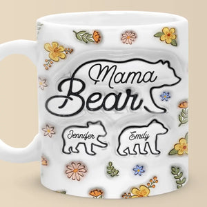 Having Somewhere To Go Is Home - Family Personalized Custom 3D Inflated Effect Printed Mug - Mother's Day, Gift For Mom, Grandma