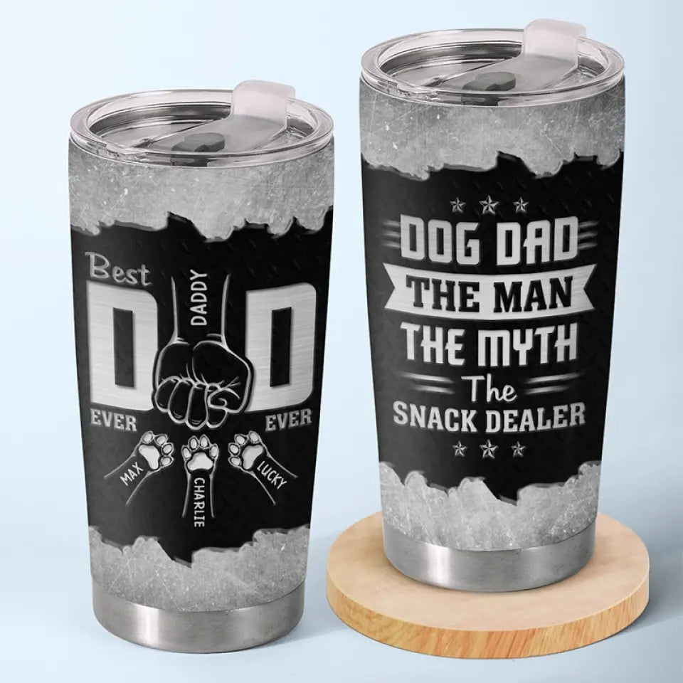 Happy Pawther’s Day To The Best Dog Dad I Know - Dog Personalized Custom Tumbler - Father's Day, Gift For Pet Owners, Pet Lovers