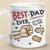 You Are The World's Best Cat Dad Ever - Dog & Cat Personalized Custom 3D Inflated Effect Printed Mug - Father's Day, Gift For Pet Owners, Pet Lovers