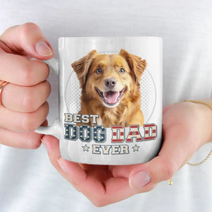 Custom Photo A House Is Not A Home Without A Pet - Dog & Cat Personalized Custom Mug - Father's Day, Gift For Pet Owners, Pet Lovers