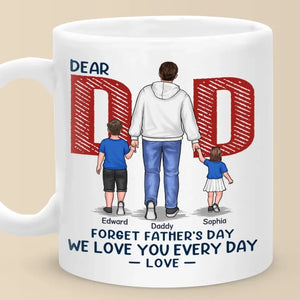 Family Is Hidden Treasures - Family Personalized Custom Mug - Father's Day, Gift For Dad